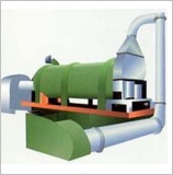 HZG直接加熱式回轉(zhuǎn)滾筒干燥機(jī)